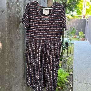 Ace & Jig Gallery Dress in Mardi Gras